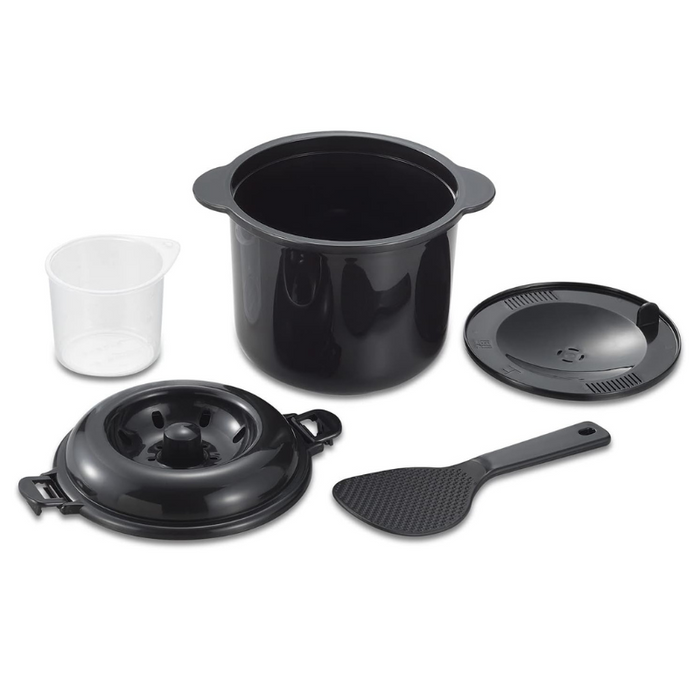 5 Pieces Chibikuro Kun Model Kitchenware Microwave Rice Cooker Set