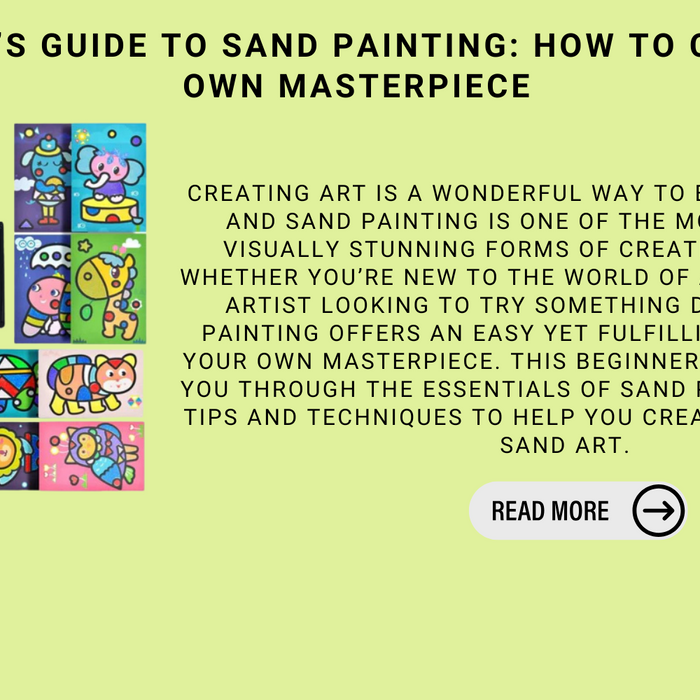 A Beginner’s Guide to Sand Painting: How to Create Your Own Masterpiece