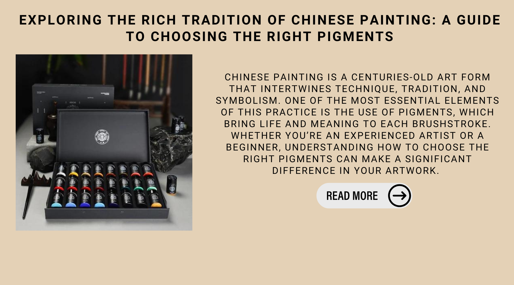 Exploring The Rich Tradition Of Chinese Painting: A Guide To Choosing The Right Pigments