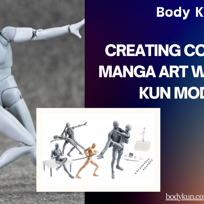 Creating Comic and Manga Art with Body Kun Models