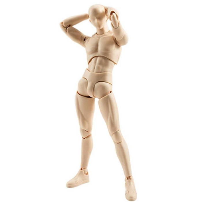 Artist Youth Jersey Male Figure With Interchangeable Accessories