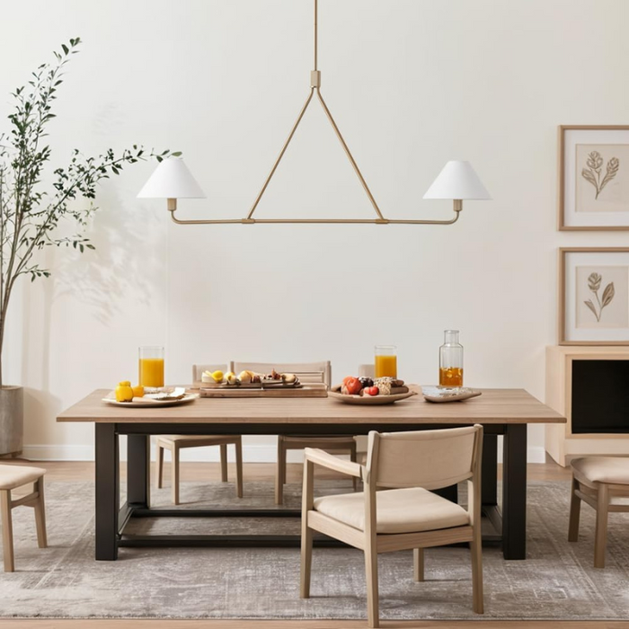 Modern Light Minimalist Chandelier Lampshades For Interiors