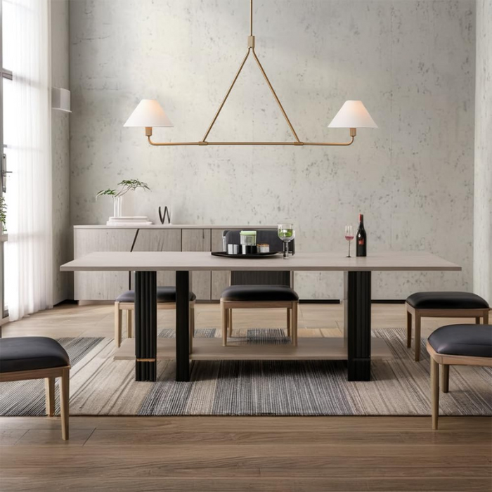 Modern Light Minimalist Chandelier Lampshades For Interiors