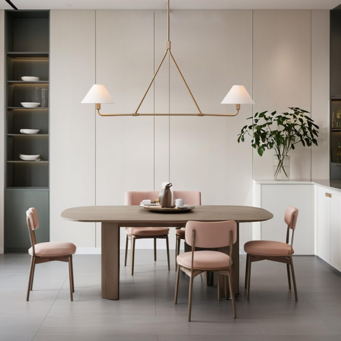 Modern Light Minimalist Chandelier Lampshades For Interiors