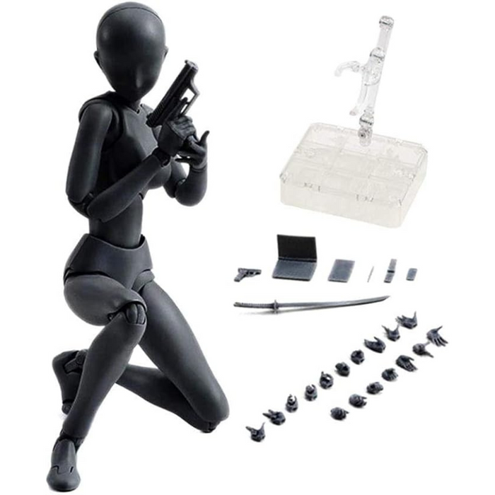 Action Figures Body Kun DX And Body Chan DX Figure Models For Artist