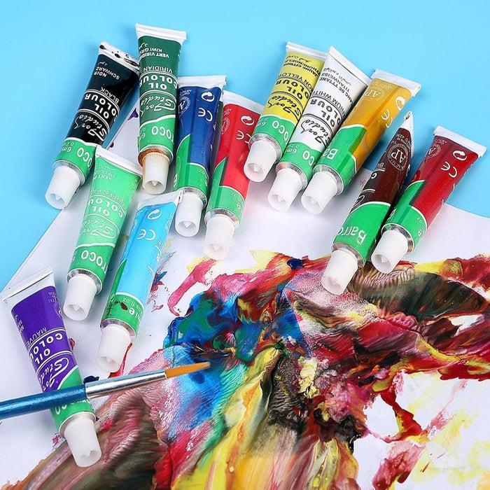 12 Colors Set Professional Oil Paints