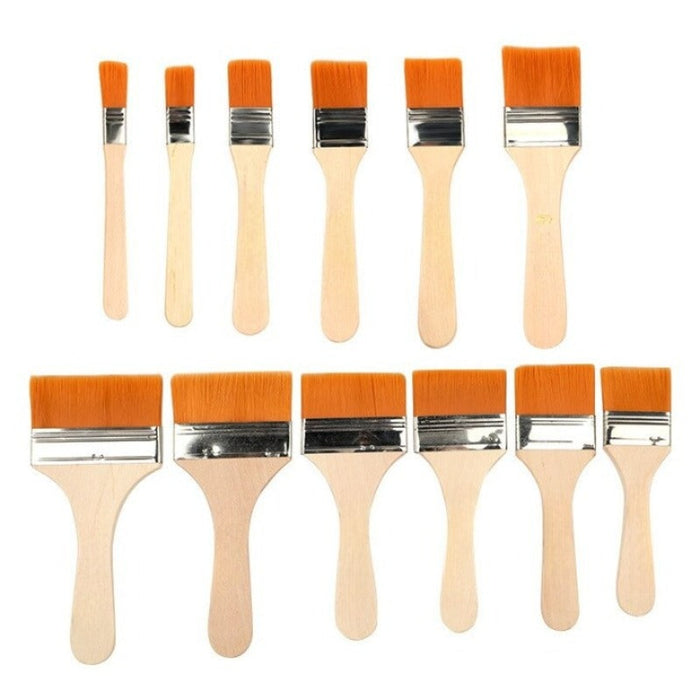 12PCs Brushes Set For Acrylic Oil Drawing