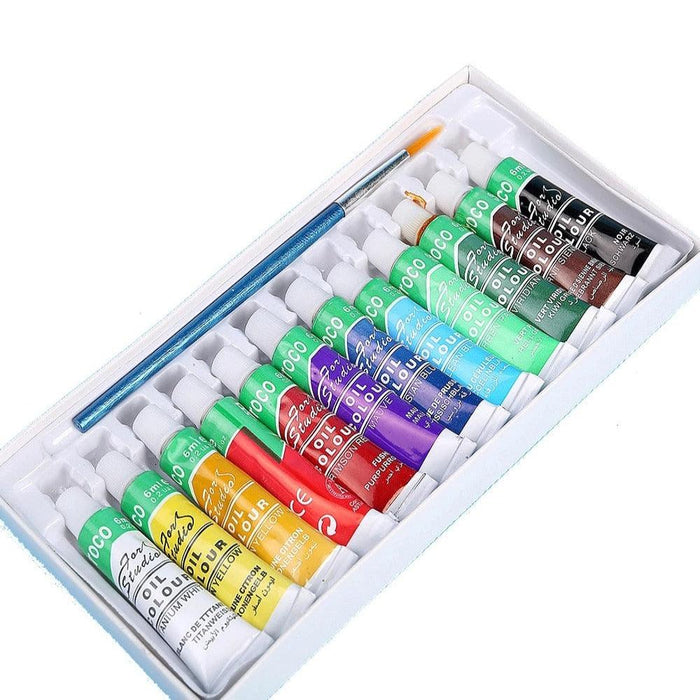 12 Colors Professional Oil Paints