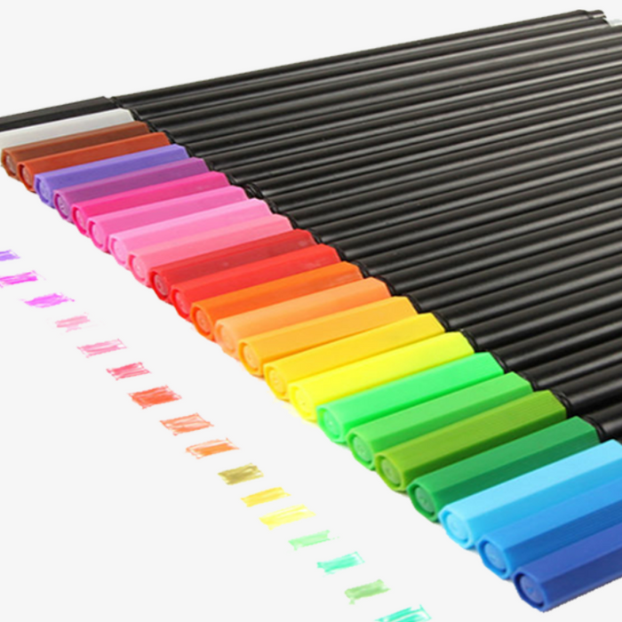 24 Colors Fineliner Drawing Pens