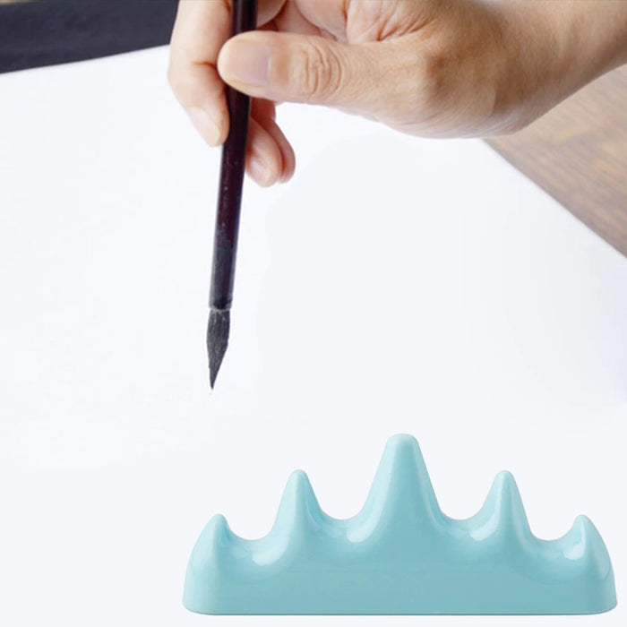 Desktop Calligraphy Brush Pen Holder Rack