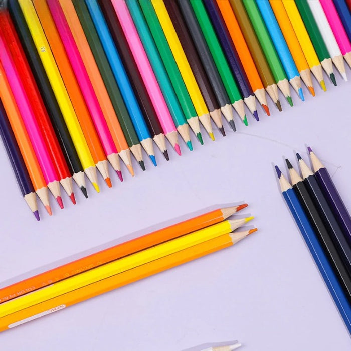 24 Color Pencils Set