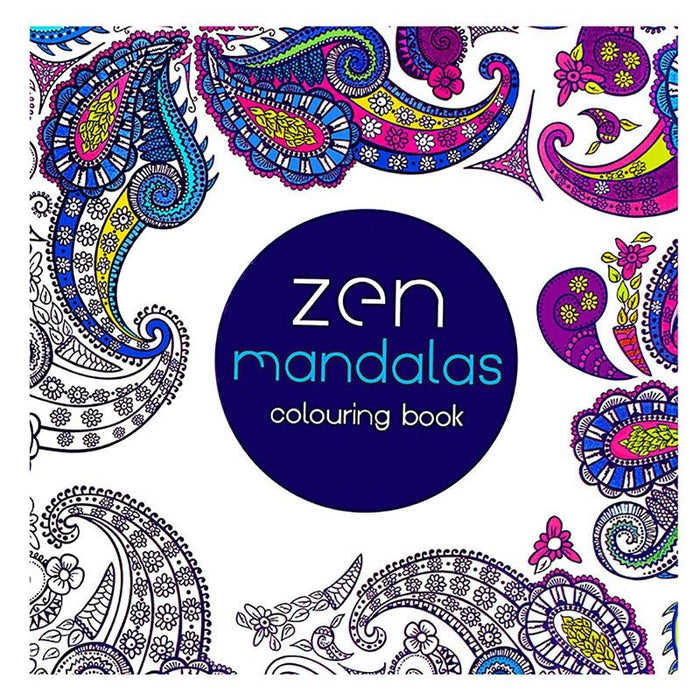 Mandalas Flower Coloring Book
