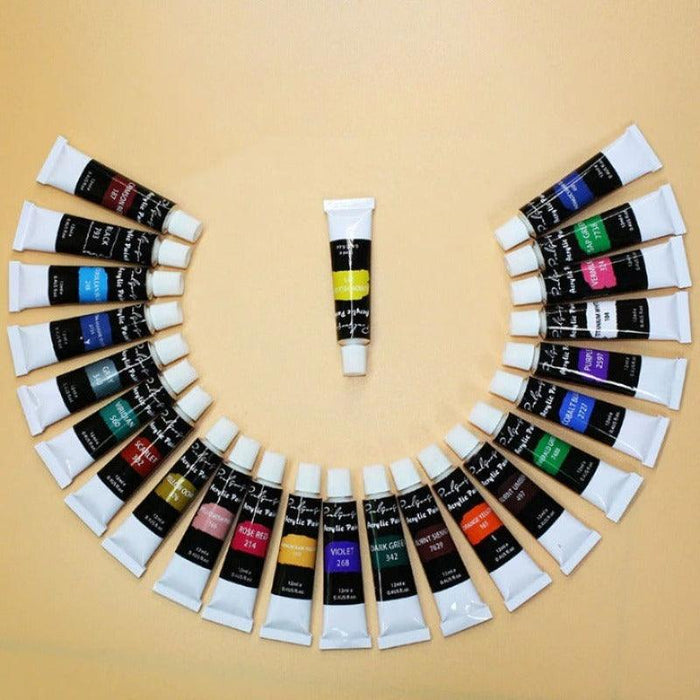 Acrylic Paint Set With Brush