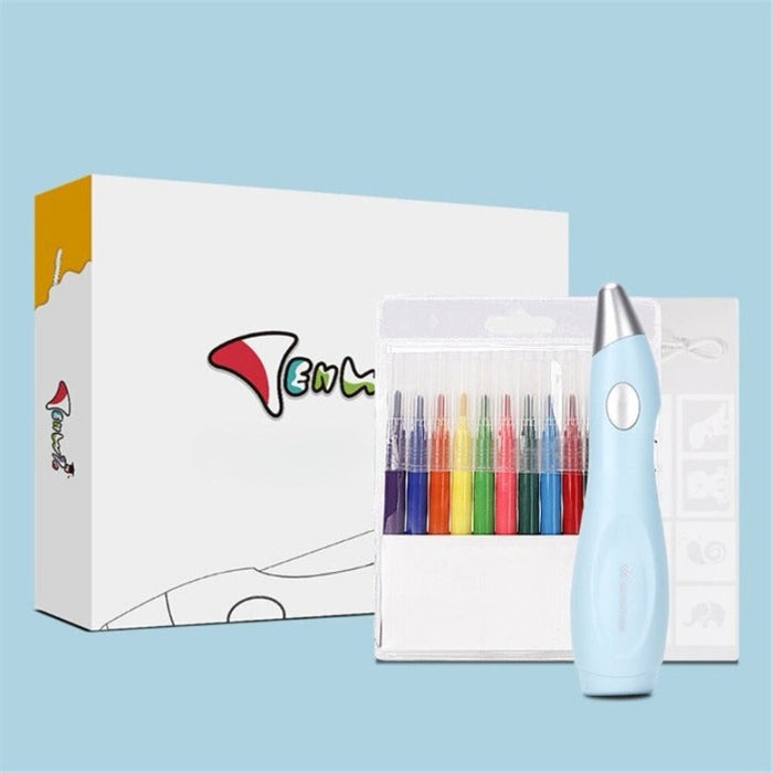 USB Electric Airbrush Watercolor Pen Set