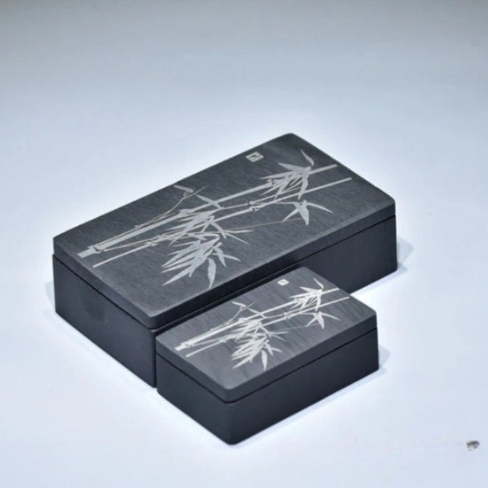 Chinese Rectangle Calligraphy Ink Stone