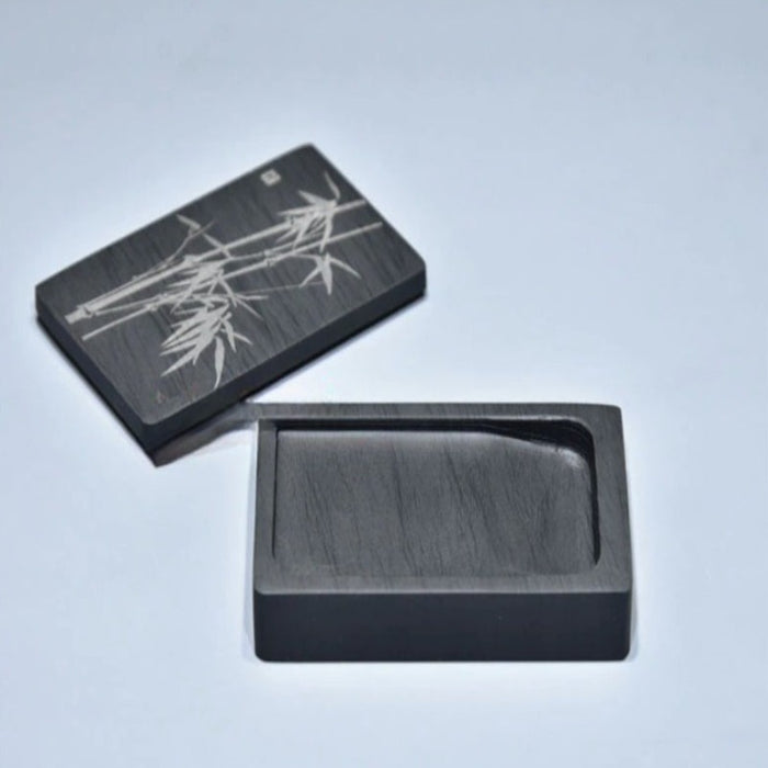 Chinese Rectangle Calligraphy Ink Stone