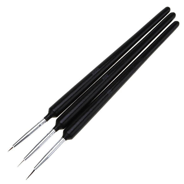 3PCS Pen Brush For Oil Watercolour Painting