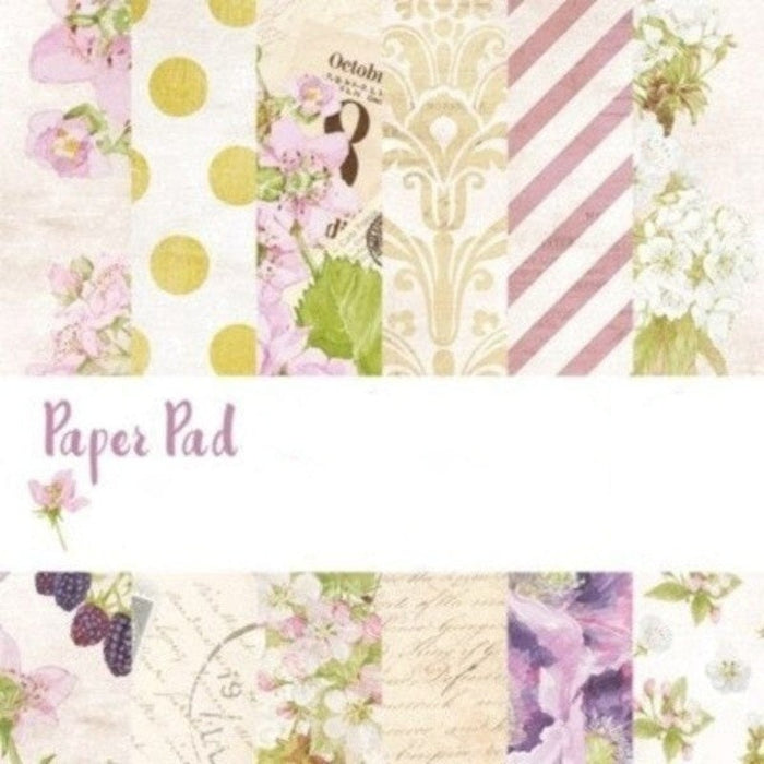 Rose Garden Scrapbook Paper Pad Set