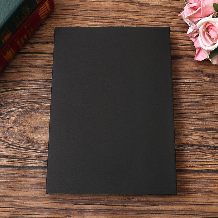 Black Cover Thick Sketch Book