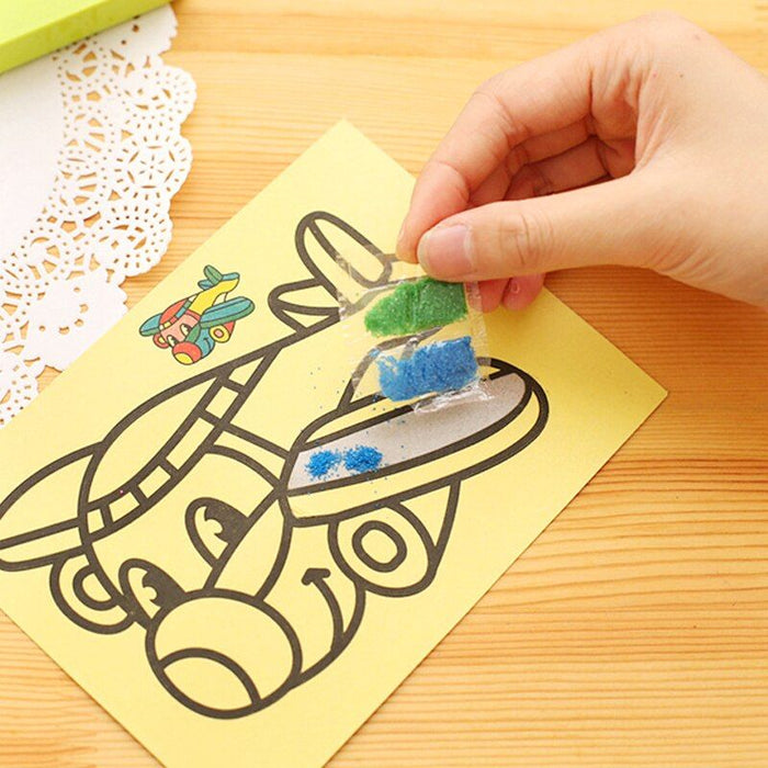 Coloring Sand Painting Craft Set